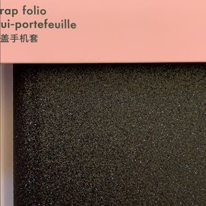 Kate Spade iPhone wrap folio case. XS Max